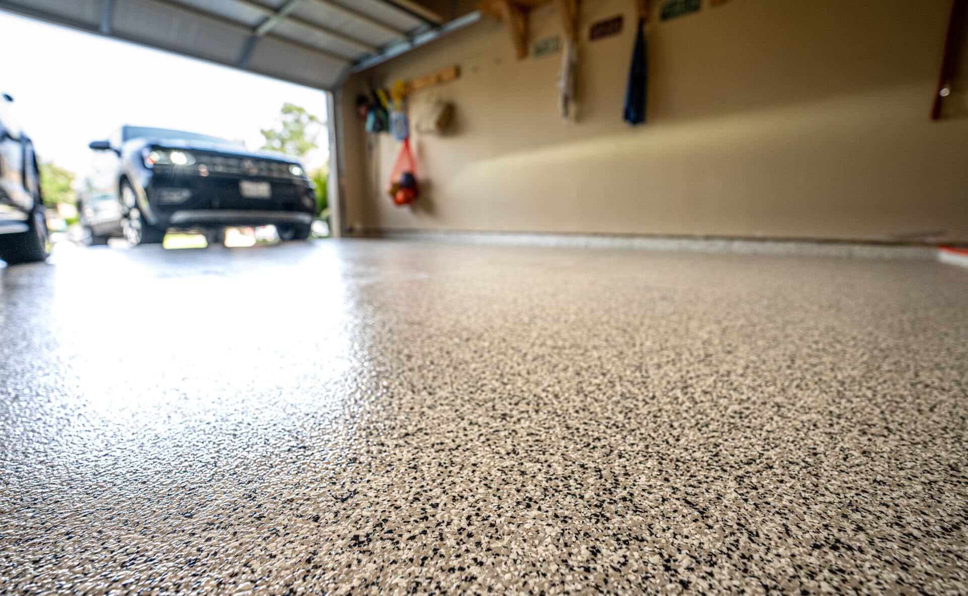 Epoxy color samples for garage floors
